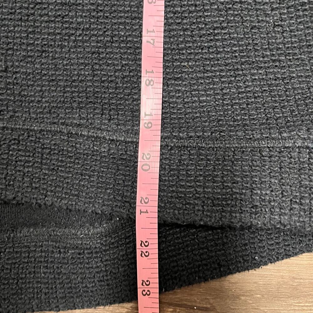Sweaty Betty Restful Boucle Sweatshirt Fleece Half Zip Pullover Black Lounge S - Picture 8 of 10